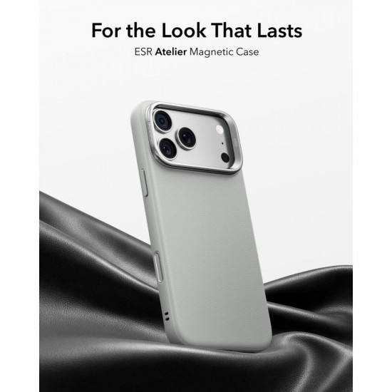 ESR Atelier Kickstand MagSafe Case for iPhone 18 Pro / 17 Pro - Gray