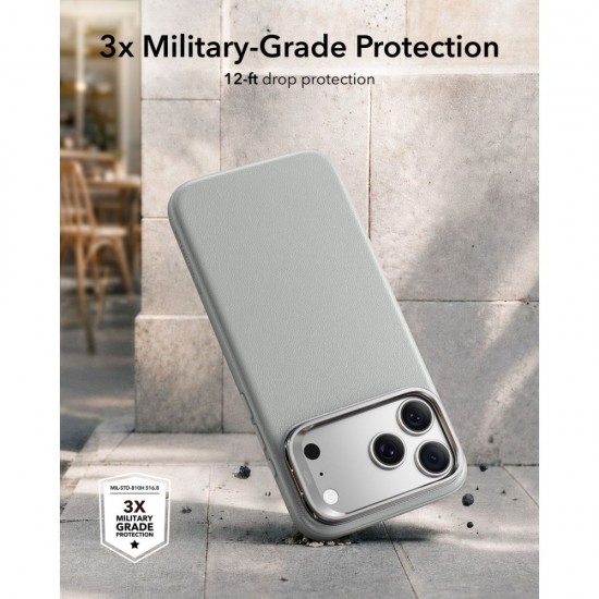 ESR Atelier Kickstand MagSafe Case for iPhone 18 Pro / 17 Pro - Gray