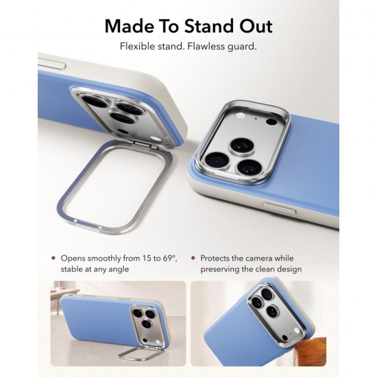 ESR Atelier Kickstand MagSafe Case for iPhone 18 Pro Max / 17 Pro Max - Light Blue