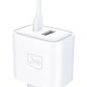 3mk DualCharge 20W PD3.0 QC 3.0 PPS USB 1A1C Wall Charger - White