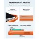 ESR Classic Hybrid Kickstand MagSafe Case for iPhone 18 Pro / 17 Pro - Matte Orange