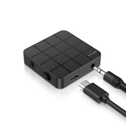 BlitzWolf Πομπός/δέκτης BW-BL2 Bluetooth 5.0 (Μαύρο)
