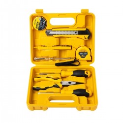 Deli Tools Σετ Εργαλείων με Θήκη EDL1008J, 8τμχ (Κίτρινο)