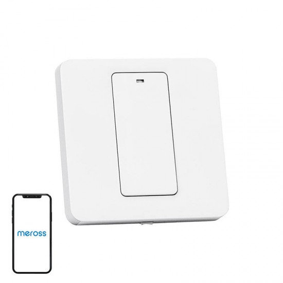 Meross Έξυπνος Διακόπτης Τοίχου WiFi MSS550X EU (HomeKit) (Λευκό)