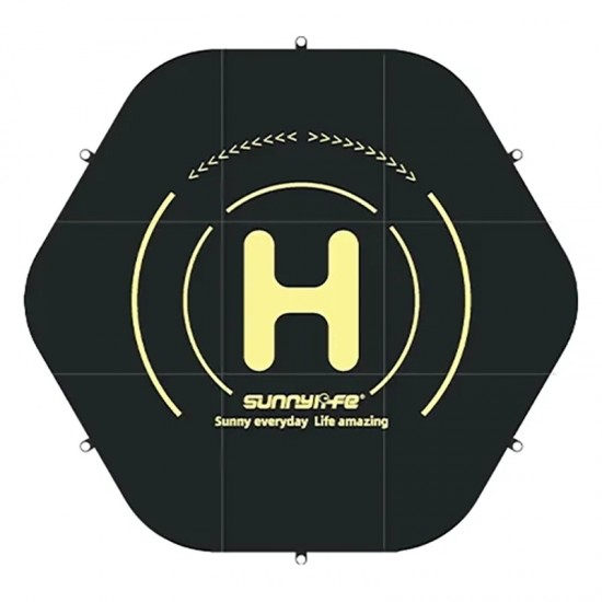 Landing pad for drones Sunnylife 110cm hexagon - Double Sided (TJP10)