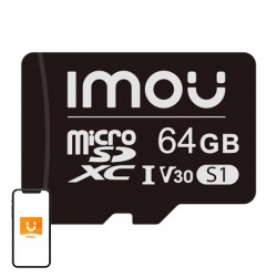 Imou Κάρτα Μνήμης microSD (UHS-I, SDXC, 10/U3/V30, 95/38) 64GB