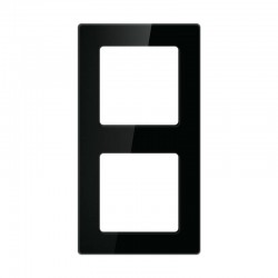 Avatto Διπλό Πλαίσιο Διακόπτη N-TS10-Frame-B2 (Μαύρο)