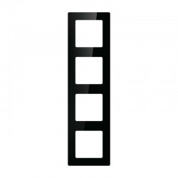 Avatto Τετραπλό Πλαίσιο Διακόπτη N-TS10-Frame-B4 (Μαύρο)