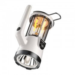 Φανάρι κάμπινγκ με φακό εξερεύνησης Superfire M61 – 360 lm, USB-C, 350 μ.
