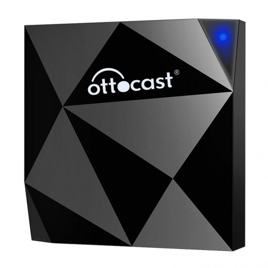 Ottocast Ασύρματος Αντάπτορας Αυτοκινήτου CP76, U2-AIR Carplay (Μαύρο)