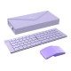 Set Wireless foldable Keyboard Delux KF10 and mouse MF10PRO (QWERTY)
