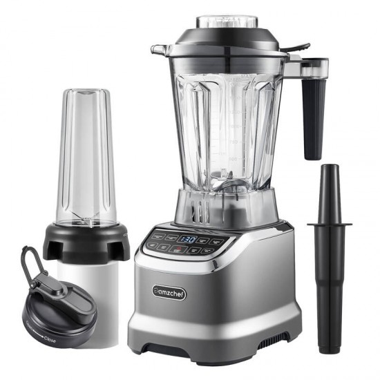 AMZCHEF ZM5003-GA μπλέντερ για φλιτζάνια (γκρι)