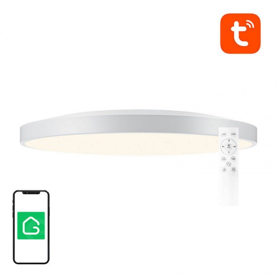 Smart ceiling lamp 32cm WiFi/Bluetooth 16M RGBCW Gosund LB11 1920lm Tuya + Remote Control. Smart ceiling lamp 32cm WiFi/Bluetooth 16M RGBCW Gosund LB11 1920lm Tuya + Remote Control.