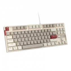 MageGee MK-STAR wired keyboard (retro white-gray) (QWERTY)
