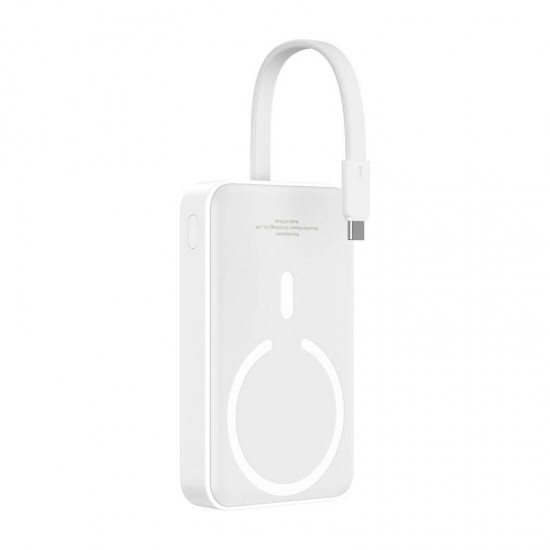 Baseus Mini 10000mAh 30W Magnetic Powerbank (λευκό) Bayern Edition