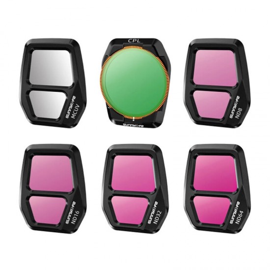 Sunnylife A3S-FI929 6 τεμάχια σετ φίλτρων Mix για AIR 3S