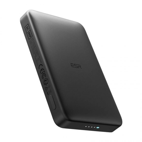 ESR Qi2 MagSlim 10000 mAh μαγνητικό powerbank (μαύρο)