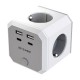 BlitzWolf BW-EC2 8-in-1 Power Cube (4xAC / 2 x USB-A / 2 x USB-C)