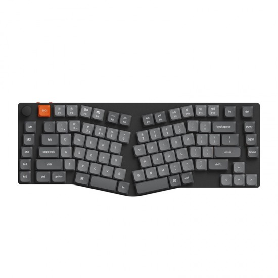 Keychron K15 Max Led Red Switch Ασύρματο πληκτρολόγιο χαμηλού προφίλ (μαύρο) [K15M-A1].
