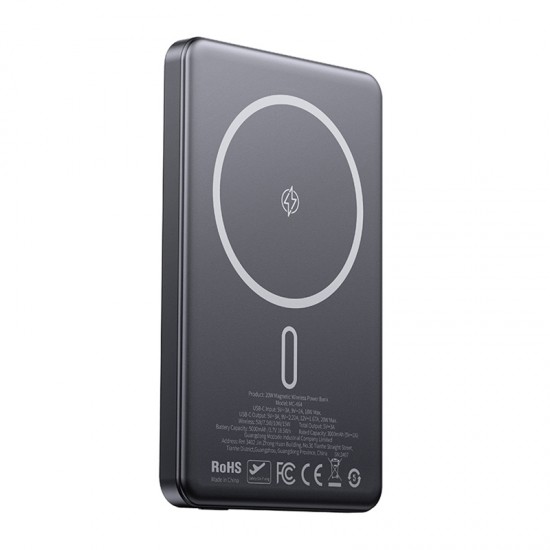 Mcdodo MC-4641 Ultra-Thin 5000mAh 1C Μαγνητικό Powerbank, Ασύρματο (Χρυσό)
