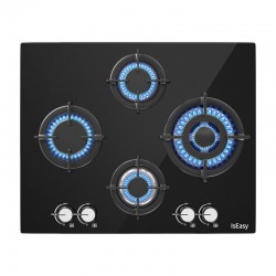 Γυάλινη εστία αερίου IsEasy MGBG-604B