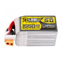 Μπαταρία Lipo Tattu R-Line Version 5.0 1550mAh 22.2V 150C 6S με σύνδεσμο XT60