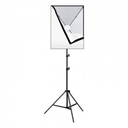 Puluz Σετ Στούντιο Φωτογράφισης PU5070EU, Softbox LED 50x70cm, Τρίποδο, Λάμπες LED x1