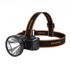 Φακός κεφαλής Superfire HL51 – 160 lm, micro-USB, 4 λειτουργίες, 300 μ.