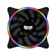 Darkflash Ανεμιστήρας PC D1 LED 120x120 (Μαύρο)