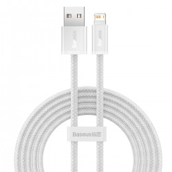 Baseus Καλώδιο USB σε Lightning Dynamic Series, 2.4A, 2m (Λευκό)