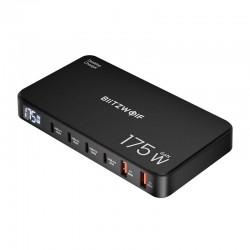 Σταθμός φόρτισης Blitzwolf BW-S30 6-σε-1 4xUSB-C + 2xUSB 175W
