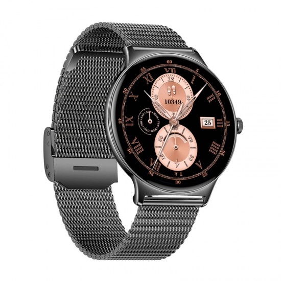 Colmi V89 smartwatch (ατσάλινο μαύρο)