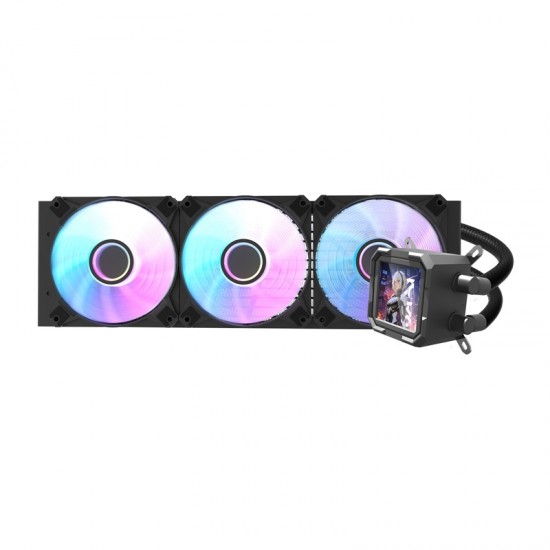 Darkflash DV360S ψύκτης νερού CPU (μαύρος)