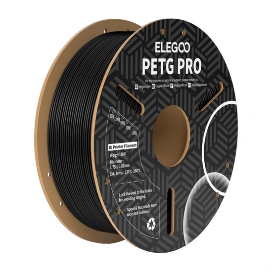 ELEGOO PETG Pro Filament (Μαύρο)