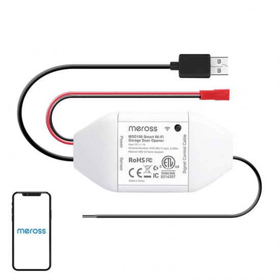 Έξυπνος διακόπτης γκαραζόπορτας Meross MSG100HK (HomeKit)