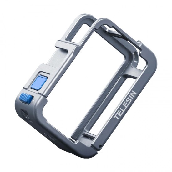 Μεταλλική θήκη Telesin για DJI Osmo Action 5 (μπλε)