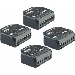 Σετ 4 ελεγκτών Zigbee/Matter Shelly 2PM Gen4