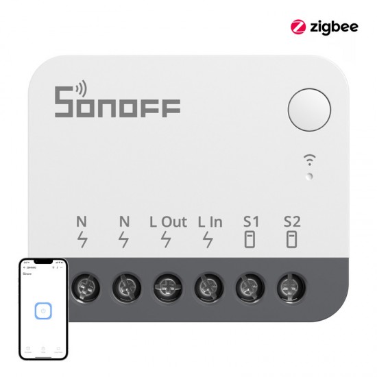 Έξυπνος μίνι διακόπτης ZigBee SONOFF ZBMINIR2