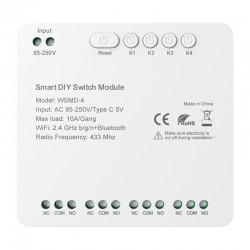 DIY Avatto WSMD-4 250V μονάδα έξυπνου διακόπτη