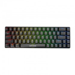 Μηχανικό πληκτρολόγιο Fifine GK1 ,65% RGB (μαύρο)
