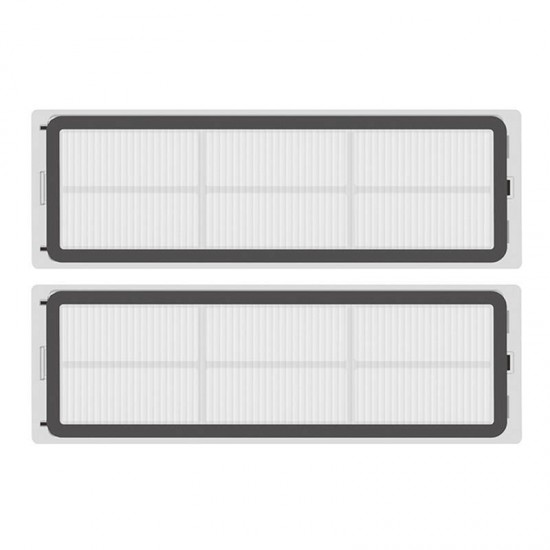 Dust container filter for Dreame Z10 Pro/L10s Ultra/L10s pro/D10s plus/L10 Ultra/L10 Prime/L10s prime/L10s Ultra HT/L10s Pro Gen2/L10s Plus/D10 Plus gen2/L10s Plus SE/D20/D20 Plus/D20 Pro/D20 Pro Plus/C20 Plus/F10 Plus (2pcs)