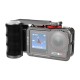 Μεταλλική προστατευτική θήκη με λαβή Puluz για DJI Osmo Action 5 Pro / Action 4 / Action 3