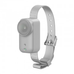 Ζώνη σιλικόνης / κολάρο κατοικίδιων ζώων Puluz για DJI Osmo Nano (γκρι)