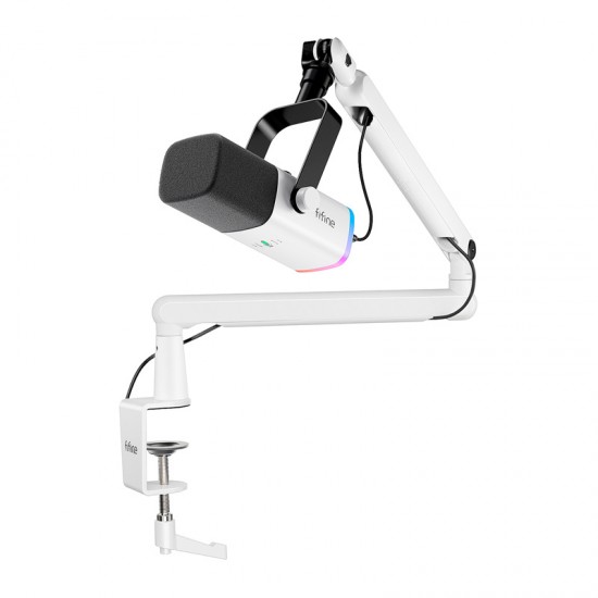 Fifine Dynamic microphone TAM8W (white)