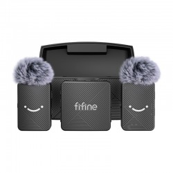 Σετ μικροφώνου γραβάτας Fifine M9 (μαύρο)