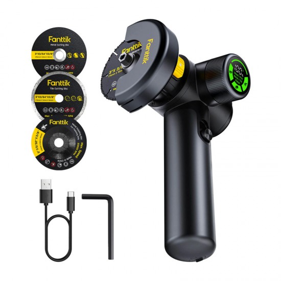 Ασύρματος γωνιακός τροχός Fanttik M10 Ace