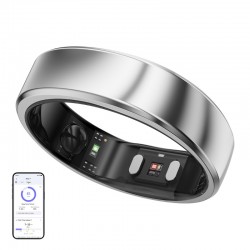 Smartring RingConn Air Gen 2 (μέγεθος 14, γαλαξιακό ασημί)