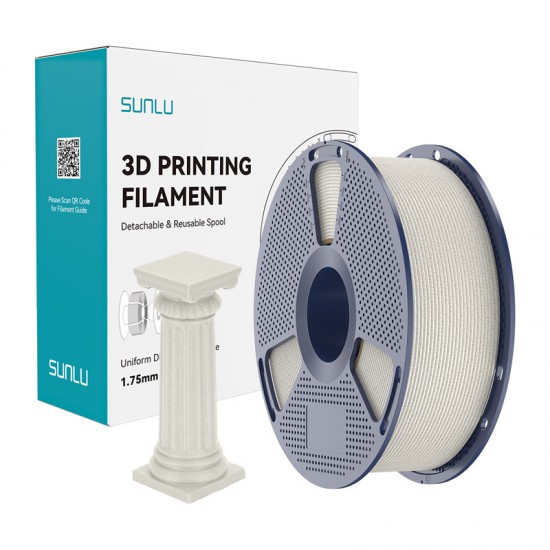 Νήμα μαρμάρου υψηλής ταχύτητας Sunlu PLA (καφέ)