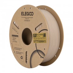 PLA Wood filament (ανοιχτόχρωμη δρυς)
