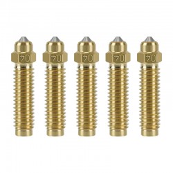 Σετ ακροφυσίων από σκληρυμένο ορείχαλκο 0,4 mm για το ELEGOO Centauri Carbon